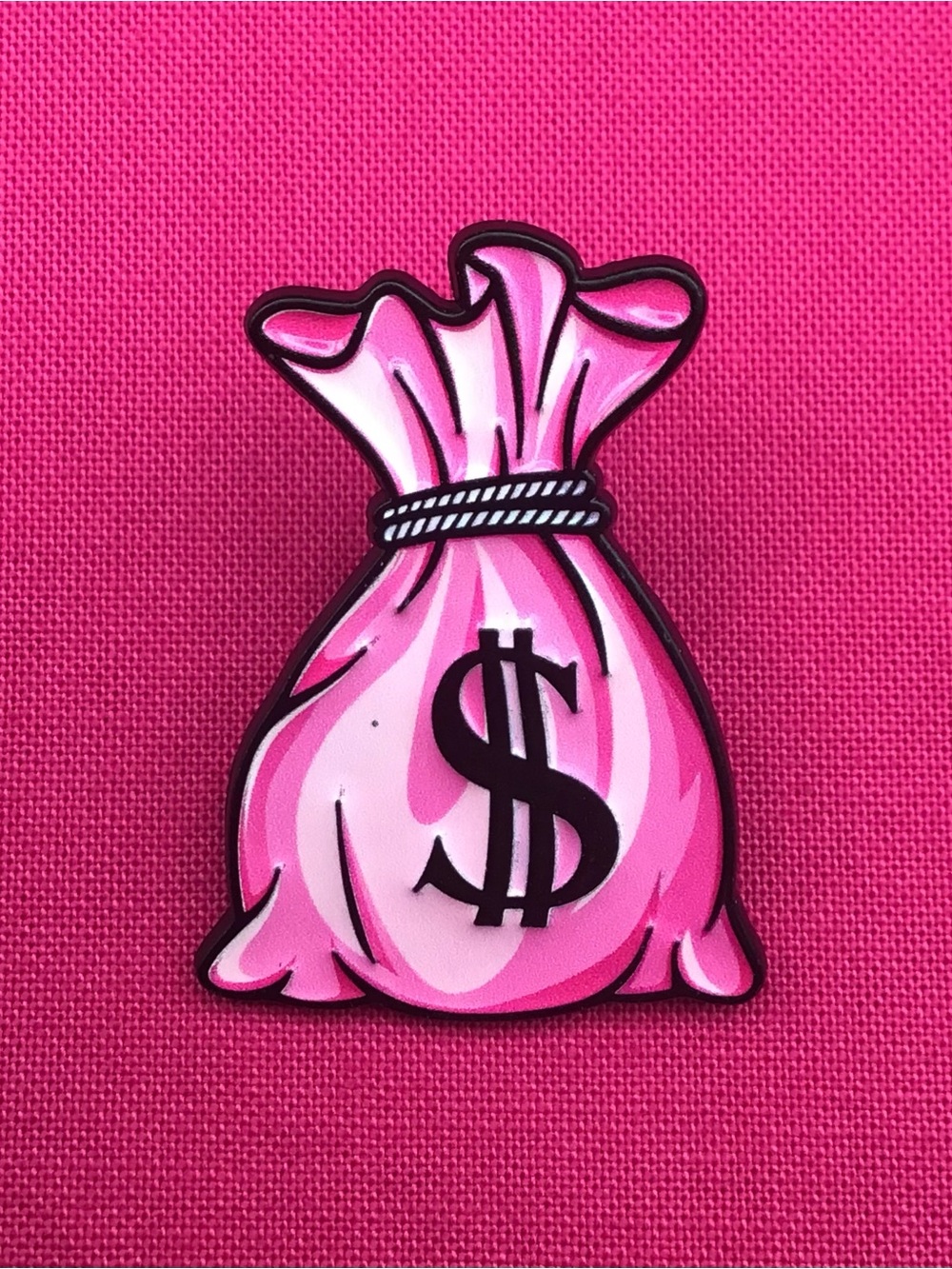 Money Bag Enamel Pin